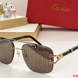 Lifestyle view of Cartier unisex sunglasses
