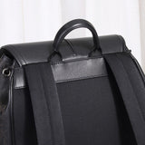 Handle and strap detail of sleek signature women's handbag – women's designer-style accessory