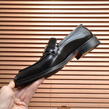 Hermes shoes Style 070 - close-up of handcrafted italian detailing