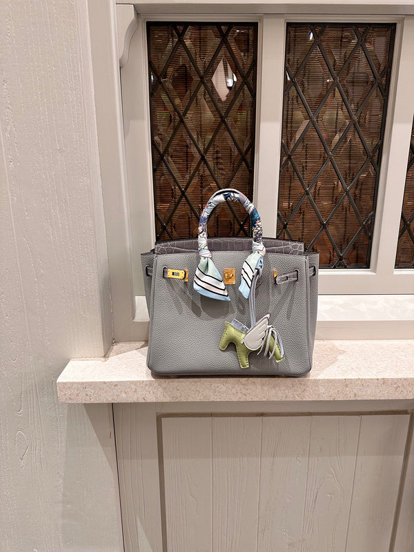 Close-up detail of sleek bag design