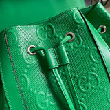 Front view of refined premium women's handbag – women's statement bag