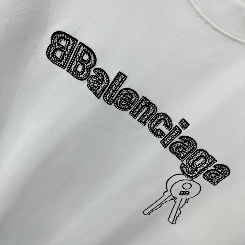 Balenciaga t-shirt angled view — premium authentic designer style