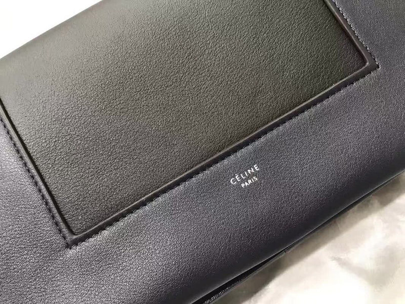 Back view of statement refined women's handbag – women's luxury accessory