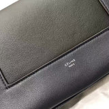 Back view of statement refined women's handbag – women's luxury accessory