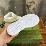 Gucci two-tone luxury sneakers view 10 signature lace-up style