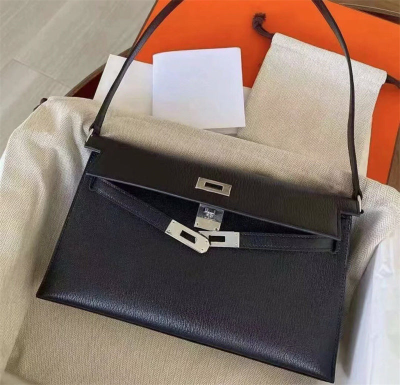 Close-up detail of modernist bag design