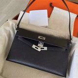 Close-up detail of modernist bag design