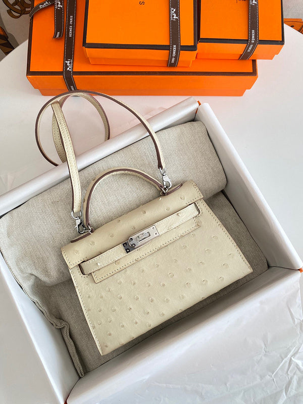 Close-up detail of sophisticated bag design