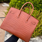 Interior view of understated premium bag