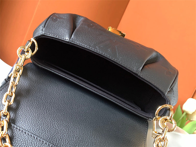  understated structured bag detail view showing craftsmanship