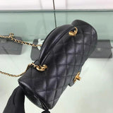 Zivas Charm Classic Sensibility Fashion Handbag (Signature Shape & Finish) – Interior View