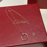 Angled view of Cartier unisex jewelry piece