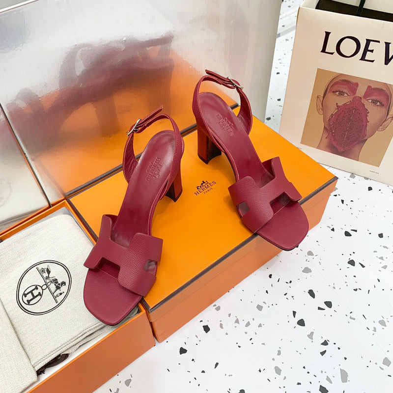 Hermes sandals Style 147 - angled studio shot