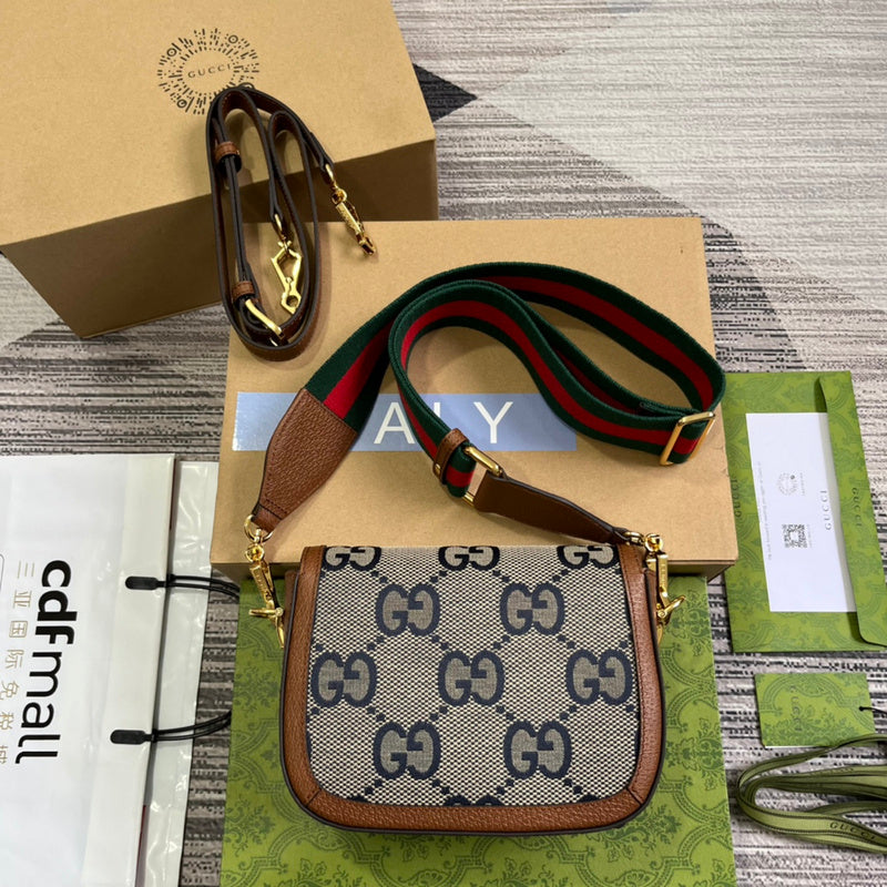 Front view of signature modern women's handbag – women's statement bag