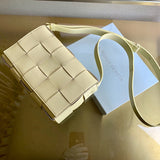 Sleek Faux Leather Handbag - Signature Hardware Accents | Women's Statement Accessory #1744 - texture close-up (image 9) of designer-inspired handbag
