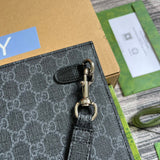 Handle and strap detail of premium signature women's handbag – women's premium purse