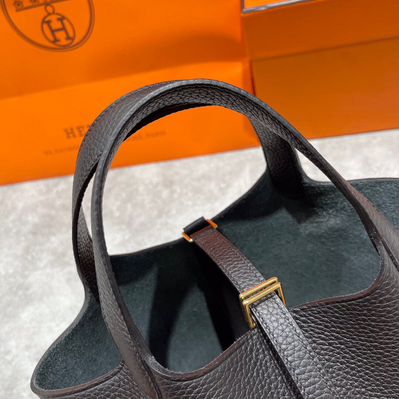 Streamlined bag shown from front angle