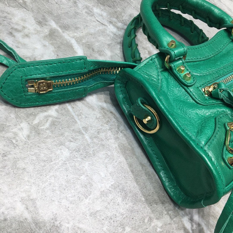 Timeless Premium PU Leather Handbag - Smooth Faux-Leather Exterior | Women's Premium Handbag #639 - back view (image 4) of designer-inspired handbag