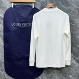 Side profile of Louis Vuitton luxury clothing with streetwear-inspired cut
