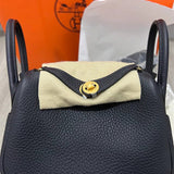 Close-up detail of streamlined bag design