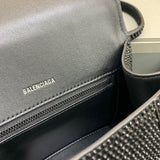 Elegant Premium PU Leather Handbag - Statement Silhouette | Women's Fashion Handbag #540 - texture close-up (image 9) of designer-inspired handbag