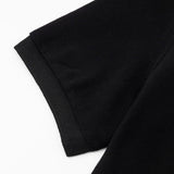 Front view of Polo cotton polo shirt with logo-detail design