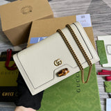 Interior view of modern sleek women's handbag – women's statement bag
