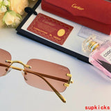 Lifestyle view of Cartier unisex sunglasses