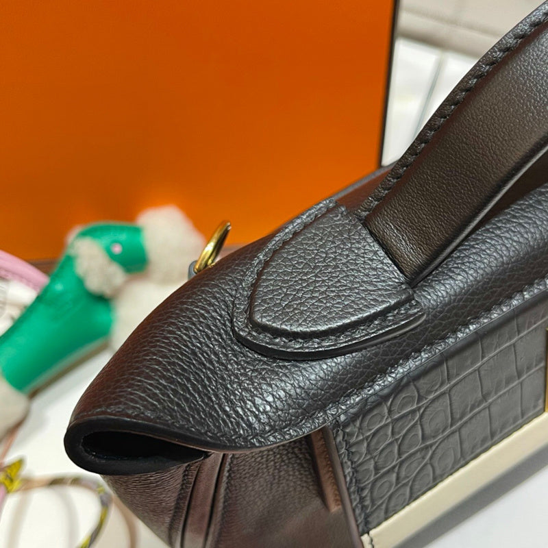 Close-up detail of effortless bag design