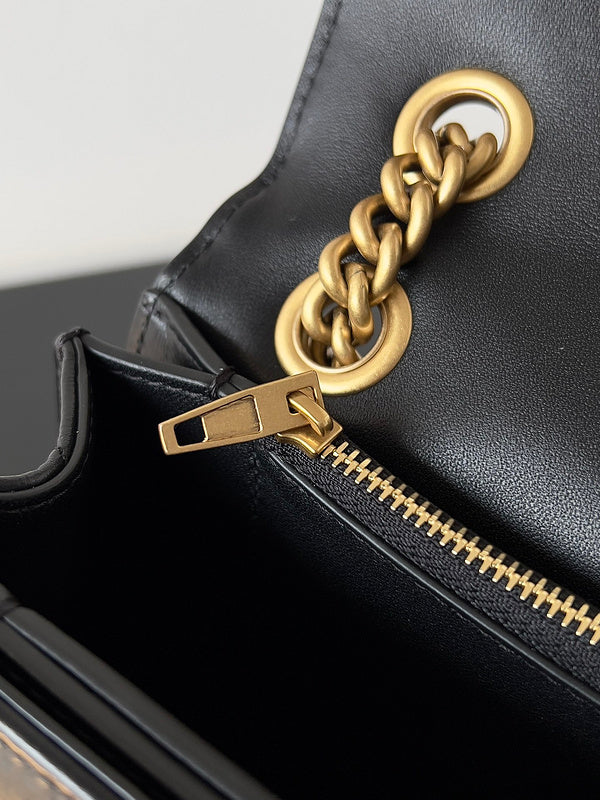 Zivas Charm Refined Everyday Style Statement Handbag (Structured Everyday Essential) – Side Profile