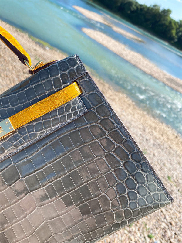  tailored everyday bag detail view showing craftsmanship