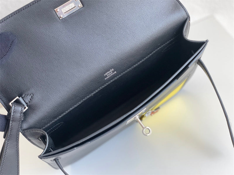 Interior view of clean-lined premium bag