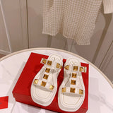 Valentino Garavani luxury shoes detail shot