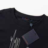 Back view of Louis Vuitton cotton t-shirt with everyday silhouette