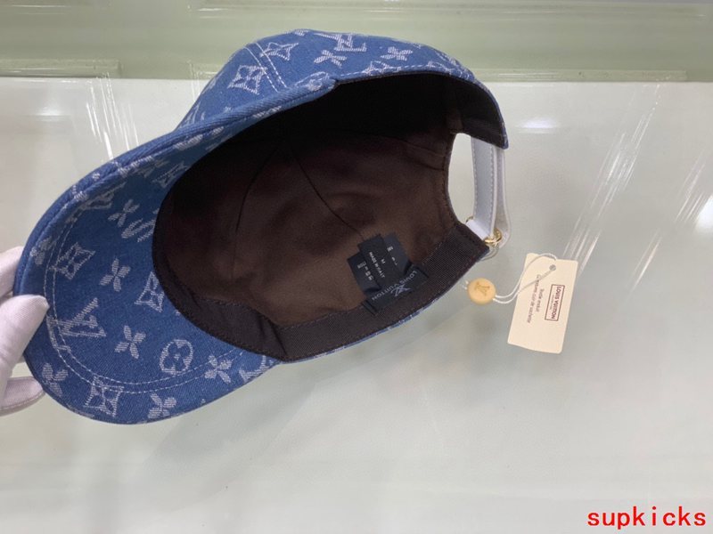 Side view of Louis Vuitton unisex cap