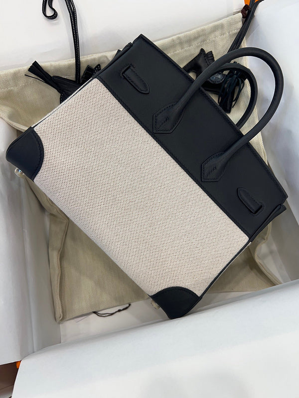Close-up detail of considered bag design