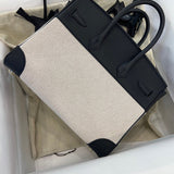 Close-up detail of considered bag design