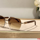 Side view of Cartier unisex sunglasses