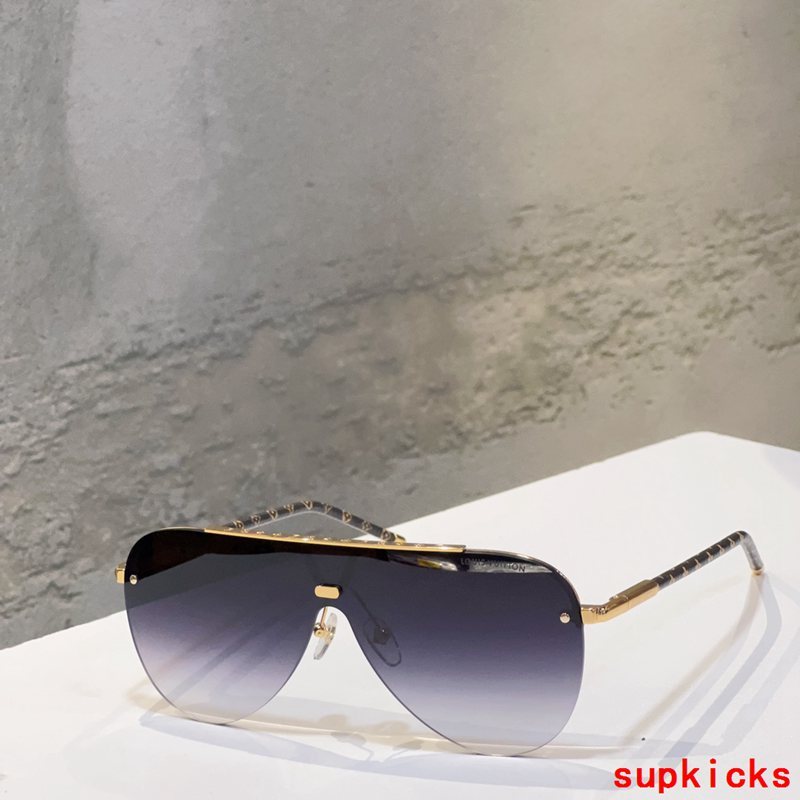 Side view of Louis Vuitton unisex sunglasses