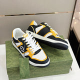 Gucci soft grey luxury sneakers view 7 bold athletic profile