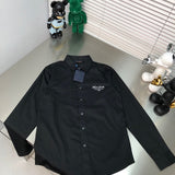 Front view of Louis Vuitton luxury clothing with monogram-inspired silhouette