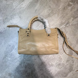 Sleek Vegan Leather Handbag - Everyday Elegance | Women's Statement Accessory #975 - back view (image 4) of designer-inspired handbag