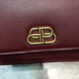 Sophisticated Premium PU Leather Handbag - Sleek Minimalist Lines | Women's Luxury Handbag #850 - hardware and detail close-up (image 5) of designer-inspired handbag