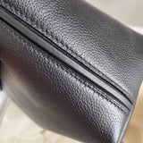 Sophisticated bag shown from front angle