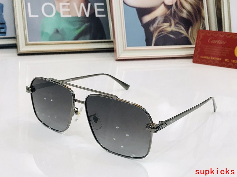 Lifestyle view of Cartier unisex sunglasses