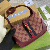 Front view of classic elevated women's handbag – women's designer-style accessory