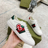 Gucci bold contrast luxury sneakers view 5 sleek tonal finish