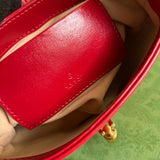 Close-up detail of refined polished women's handbag – women's luxury handbag