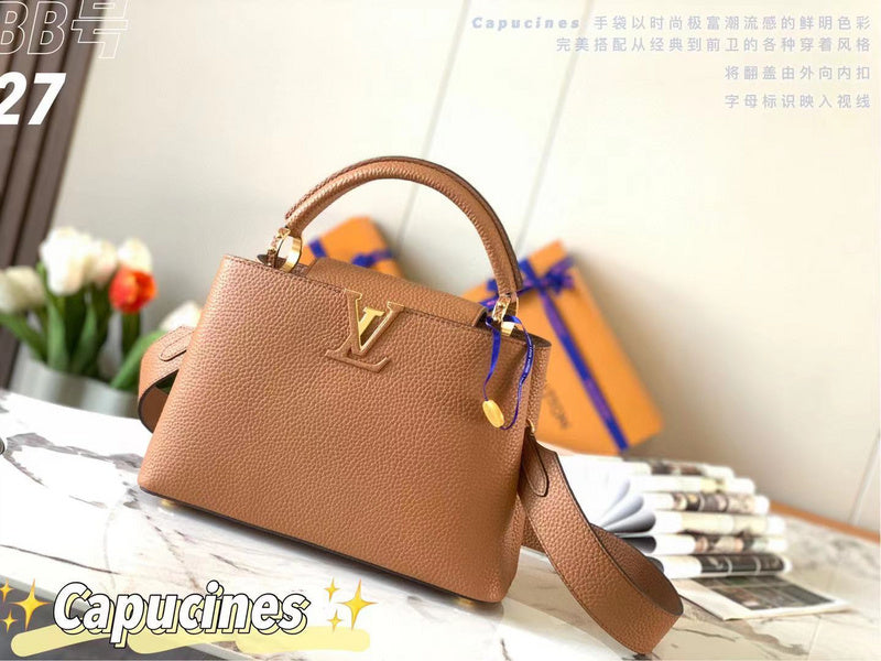 Front view of premium signature women's handbag – women's designer-style accessory