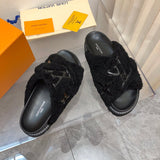 Louis Vuitton Chocolate Brown High-Top Sneakers - Full Silhouette View